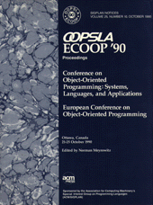 OOPSLA · ECOOP '90