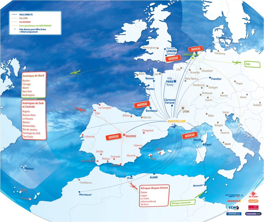montpellier mediterranee aeroport