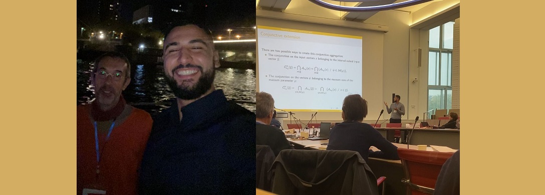 October 2022: Yacine Hmidy and Olivier Srauss attended ICIP'2022 in Paris (France) and Toulouse (France). met there former ICAR students