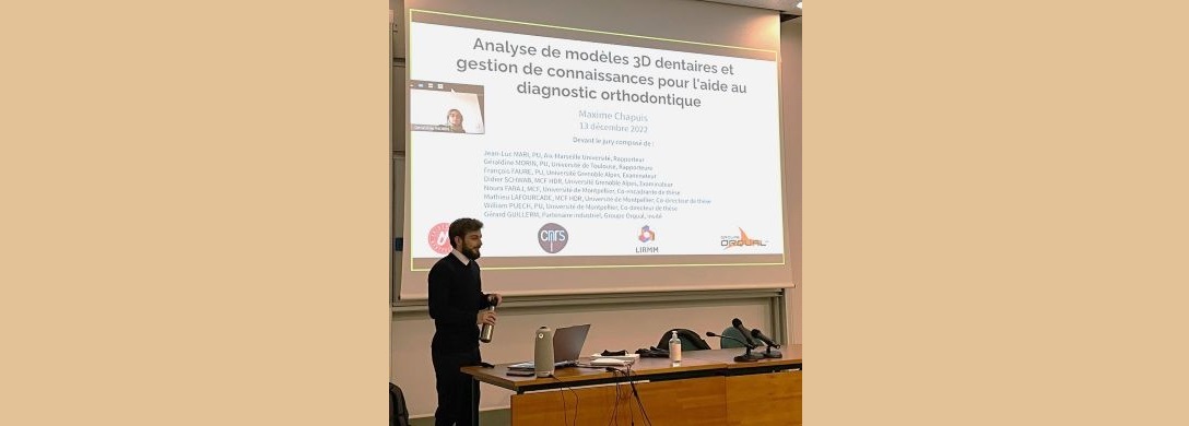 Maxime Chapuis successfully defended his PhD.
