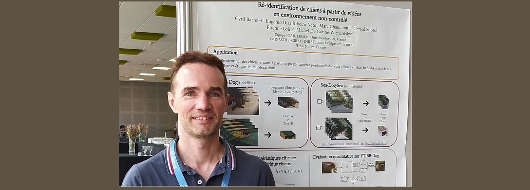 Marc Chaumont presented his research on reidentification at the GRETSI conference in Grenoble (France).
