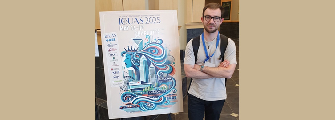 Guillaume Fourret presented research about Few-Shot Learning for UAV imagery at the ICUAS conference in Charlotte (U.S.A.).