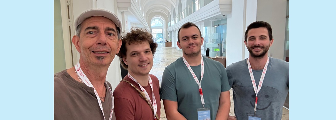 William Puech, (Vincent Itier, former Ph.D. student and post-doc), Norman Hutte and Khélian Larvet presented their research at the EUVIP conference in Valletta (Malta)