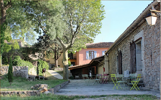 village of Saint Martin de Londres near Hameau de l'étoile