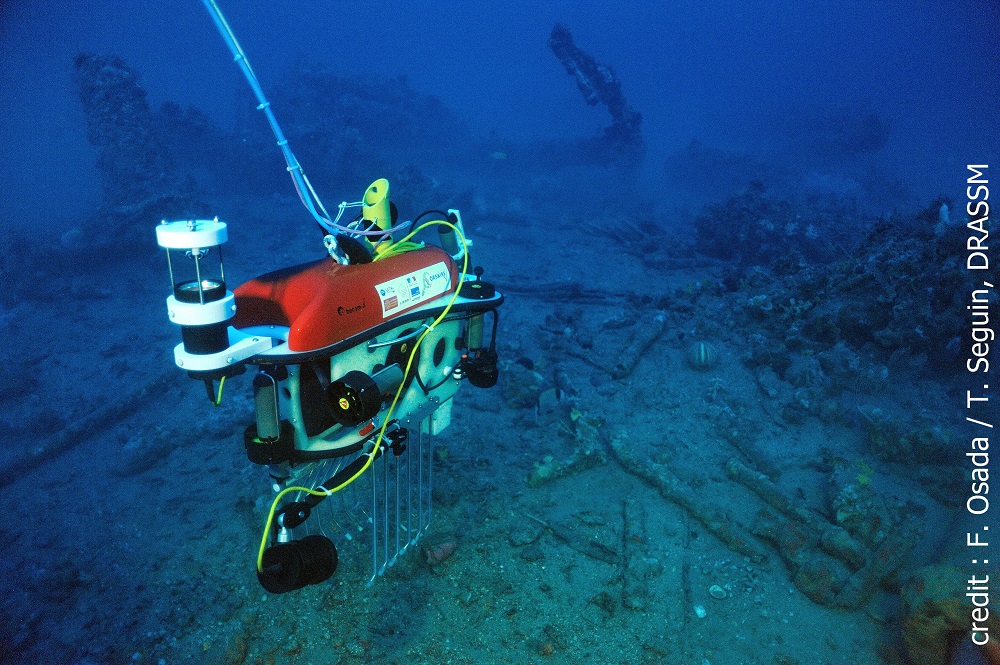 ROV Speedy sur epave Lune 2014