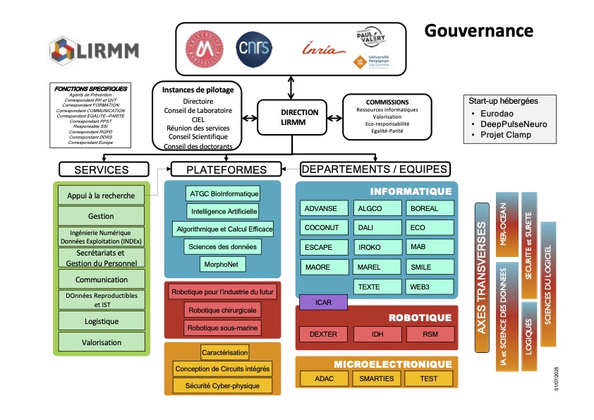 organigramme juillet 2025