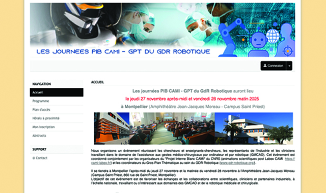 Site web PIB CAMI 2025