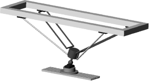 Linear Asymetrical H4 CAD model