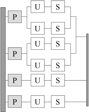Linear Asymetrical H4 joint and loop graph