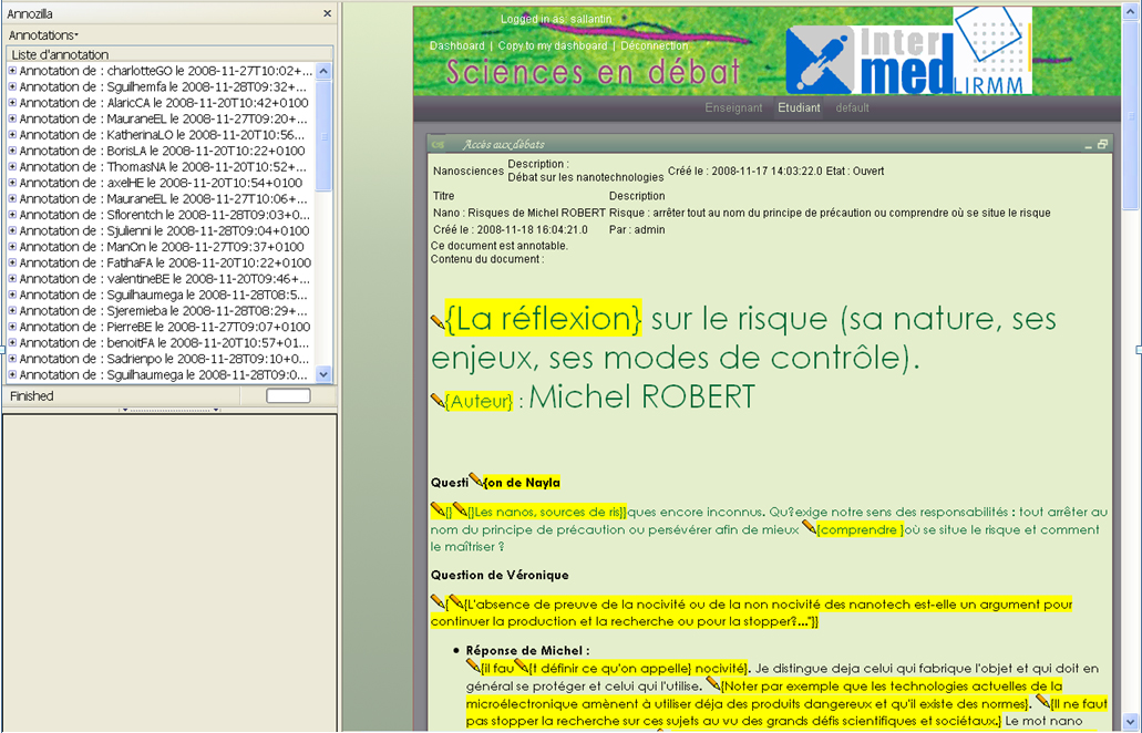 Logiciel pour débattre
