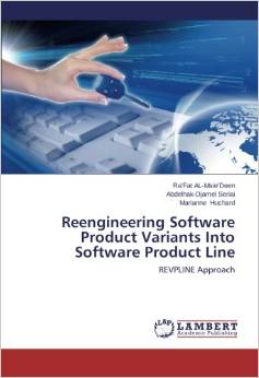  A book about re-engineering of object oriented software to product line ones, appeared in January 2014